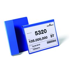 Durable Kennzeichnungstasche mit Falz A5 quer