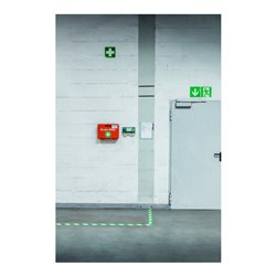 Durable Bodenmarkierungsband Duraline Strong 2 Colour Signalgrün/Signalweiß (RAL 6032/9003)