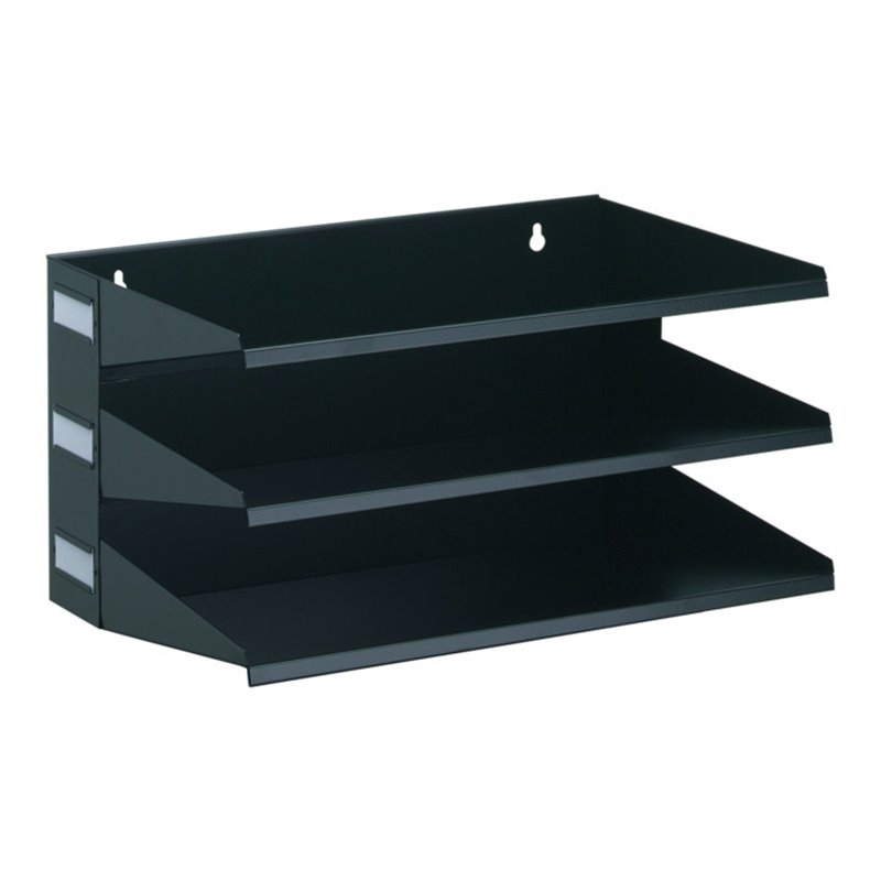 Durable Sortierreck 3-teilig schwarz