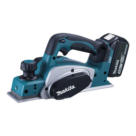 Makita Akku-Hobel 82 mm 18V 3Ah DKP180RFE + 2 Akkus