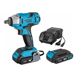 HAZET Akku Schlagschrauber-Satz 18 V 9212SPC-1/4 Lösemoment maximal: 260 Nm Vierkant massiv 12,5 mm (1/2 Zoll) Anzahl Werkzeuge: