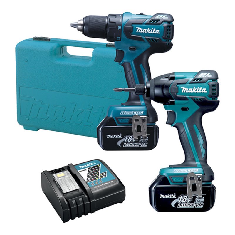 Makita Akku-Maschinenset 18V DLX2006