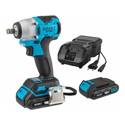 HAZET Mini Akku-Schlagschrauber-Satz 18 V 9212M-1/4 Lösemoment maximal: 270 Nm Vierkant massiv 12,5 mm (1/2 Zoll) Anzahl Werkzeu