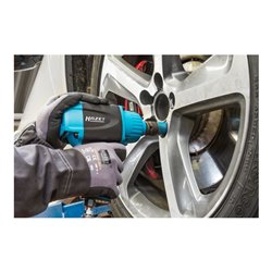 HAZET Schlagschrauber 9012P-1 Lösemoment maximal: 1000 Nm Vierkant massiv 12,5 mm (1/2 Zoll) Hochleistungs-Doppelhammer-Schlagwe