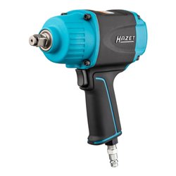 HAZET Schlagschrauber 9012P-1 Lösemoment maximal: 1000 Nm Vierkant massiv 12,5 mm (1/2 Zoll) Hochleistungs-Doppelhammer-Schlagwe