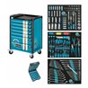 HAZET Werkstattwagen Assistent mit Sortiment 179-7/178 Schubladen flach: 5 x 80 x 527 x 398 mm Anzahl Werkzeuge: 178