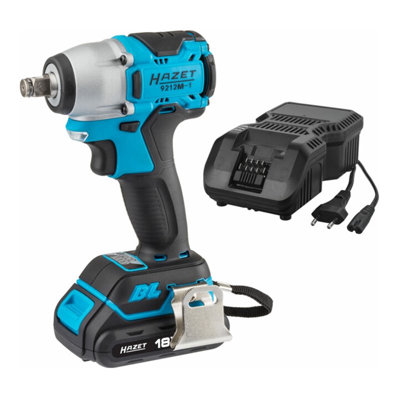 HAZET Mini Akku-Schlagschrauber-Satz 18 V 9212M-1 Lösemoment maximal: 270 Nm Vierkant massiv 12,5 mm (1/2 Zoll) Anzahl Werkzeuge