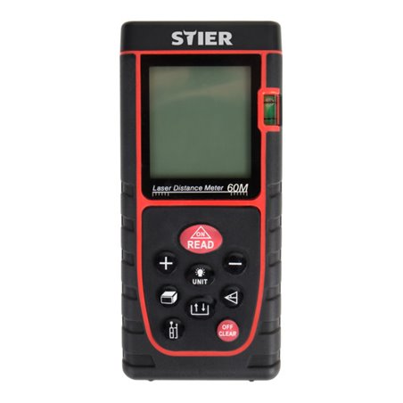 STIER Laser-Entfernungsmesser Profi+ 60 m