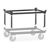 fetra Aufsetzrahmen 22921/7016 für Paletten-Fahrgestell Grey Edition
