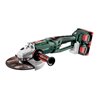 Metabo Akku-Winkelschleifer WPB 36-18 LTX BL 230 Kunststoffkoffer 18V 4x8Ah LiHD + ASC 145 Duo