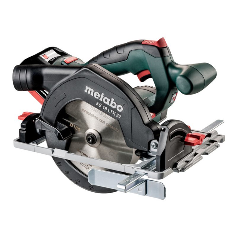 Metabo Akku-Handkreissäge KS 18 LTX 57 metaBOX 340 18V 2x8Ah LiHD + ASC 145