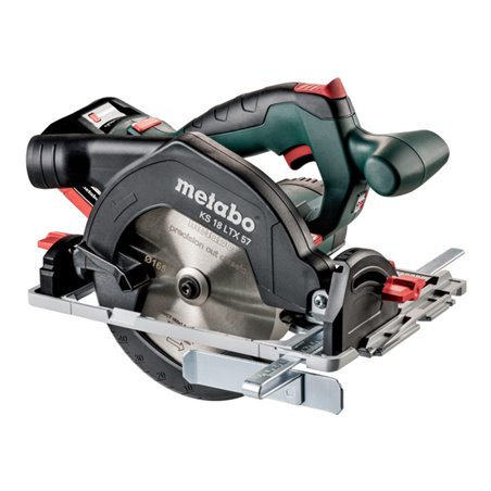 Metabo Akku-Handkreissäge KS 18 LTX 57 metaBOX 340 18V 2x8Ah LiHD + ASC 145