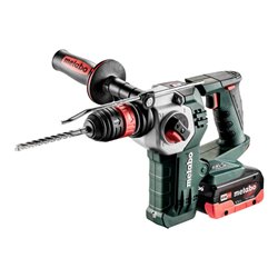 Metabo Akku-Kombihammer KHA 18 LTX BL 24 Quick mit Metabo-Quick-Wechselfutter Kunststoffkoffer 18V 1x5.5Ah /1x4AhLiHD + ASC 145