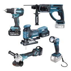 Makita Akku-Spezialset DLX5044TJ, 18 V