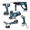 Makita Akku-Spezialset DLX5044TJ, 18 V