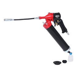 KS Tools Druckluft-Fettpresse für hubweise und dauerhafte Fettförderung