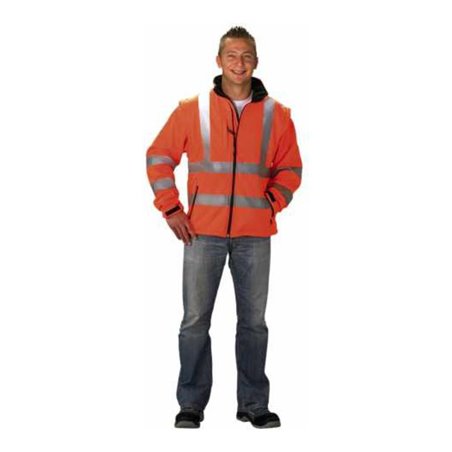 Asatex Softshell-Warnschutzjacke orange