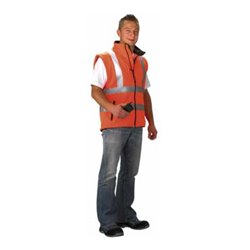 Asatex Softshell-Warnschutzjacke orange