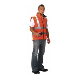 Asatex Softshell-Warnschutzjacke orange