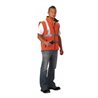 Asatex Softshell-Warnschutzjacke orange