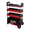 KS Tools TOOLBOX Werkzeugwagen / Montagewagen, absenkbar und verschließbar