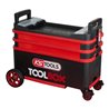 KS Tools TOOLBOX Werkzeugwagen / Montagewagen, absenkbar und verschließbar
