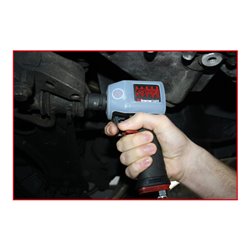 KS Tools 1/2 Zoll miniMONSTER Xtremelight Hochleistungs-Druckluft-Schlagschrauber 1.390 Nm mit Schutzhülle und Geräusch-Reduzier