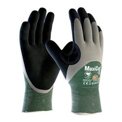 Schnittschutzhandschuhe MaxiCut Oil 34-305 Gr.10 grün/sw EN388 Kat.II 72PA