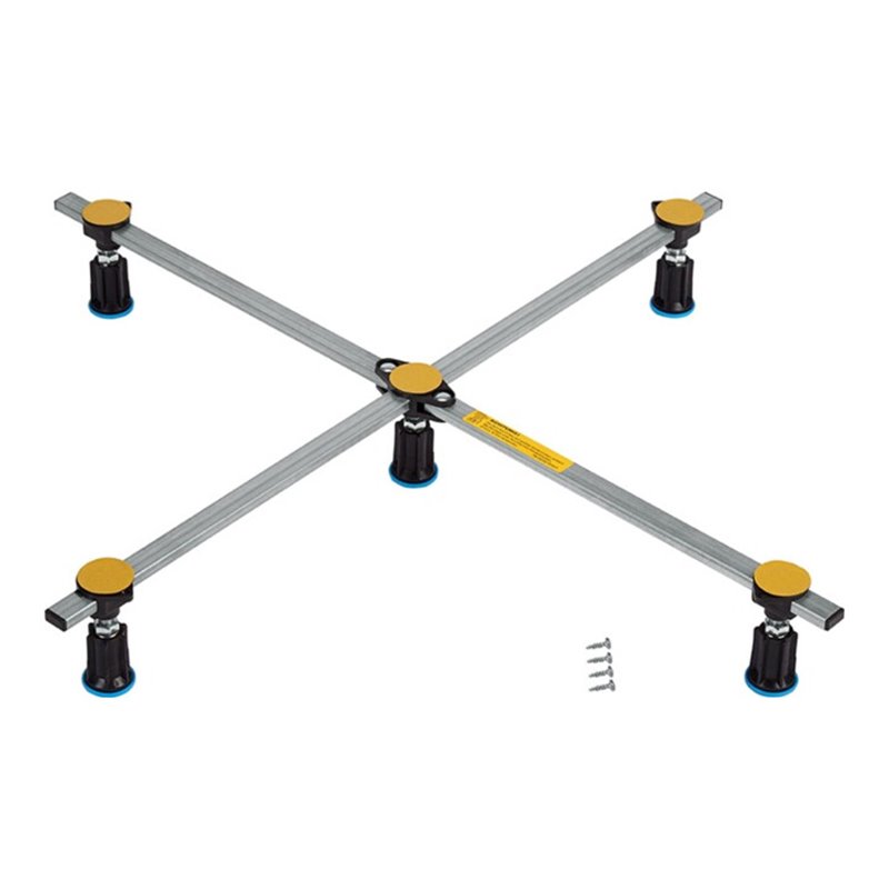 Poresta Duschwannenfuß Ferroplast D5 Mini XL Höhenverstellbar 8,7 bis 11,5cm