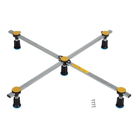 Poresta Duschwannenfuß Ferroplast D5 Mini XL Höhenverstellbar 8,7 bis 11,5cm