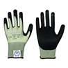 Schnittschutzhandschuhe LeiKaTech® 1647 Gr.9 grün/schwarz EN 388 PSA II