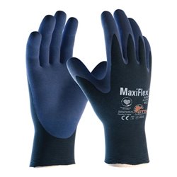 Handschuhe MaxiFlex Elite 34-274 Gr.7 blau Nyl.m.Nitrilmikroschaum EN 388 Kat.II