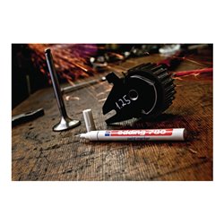 Industrie-Lackmarker 780 weiß Strich-B.0,8mm Rundspitze EDDING