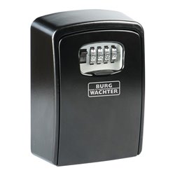 Burg-Wächter Schlüsseltresor Key Safe 40 H145xB105xT55mm m.Schutzkappe Zahlenschl.Anz.Hak.1