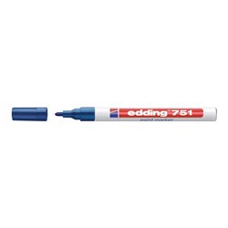 Lackmarker 751 blau Strich-B.1-2mm Rundspitze EDDING