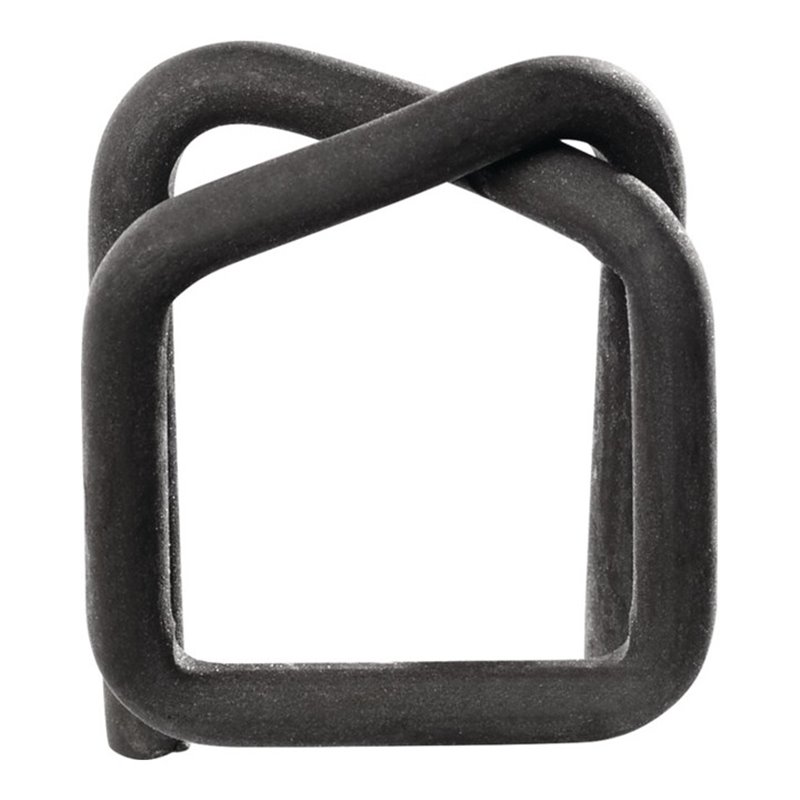 Verschlussklemme B.13mm STA f.PES-Umreifungsbänder phos.1000 St./Krt.