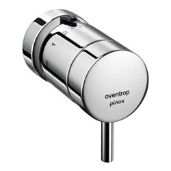 Oventrop Einhebel-Thermostat pinox H ohne Nullstellung, verchromt