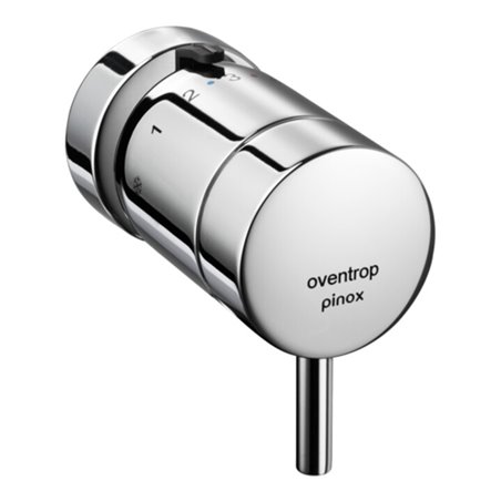 Oventrop Einhebel-Thermostat pinox H ohne Nullstellung, verchromt