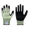 Schnittschutzhandschuhe LeiKaTech® 1646 Gr.10 grün/schwarz EN 388 PSA II