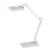 LED-Lupenleuchte Glaslinse 190,5mm (7,5″) Standfuß weiß Abdeck.,eckiger Kopf