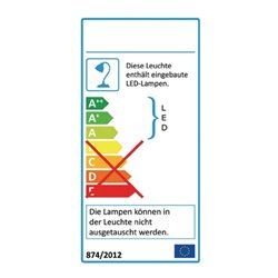 Schreibtischleuchte Alu.schwarz m.Standfuß u.5-Stufen-Dimmer m.LED