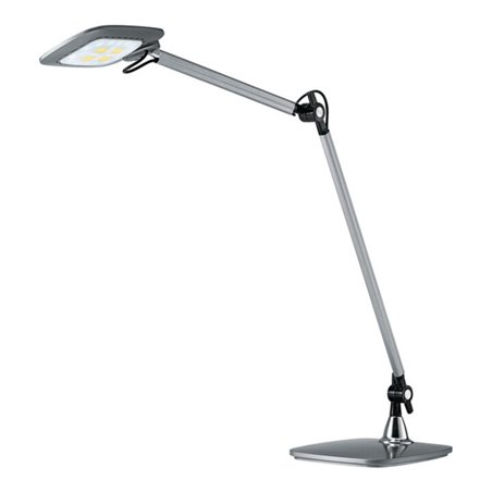 Schreibtischleuchte Alu.silber H.750mm Standfuß m.LED HANSA