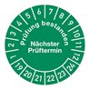 Mehrjahresprüfplakette D.30mm Prüfung bestanden 19-24 Folie Btl.a 100 St.