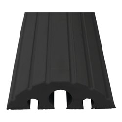 Schlauch- u.Kabelbrücke L1200xB210xH65mm Vollgummi schwarz