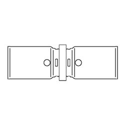 Oventrop Press-Kupplung Cofit P 26 x 3 x 26 mm