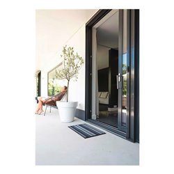 Fußmatte graublau PA L750xB450xS10mm