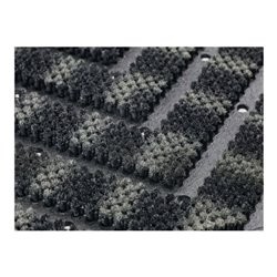 Fußmatte schwarz PA L800xB600xS12mm