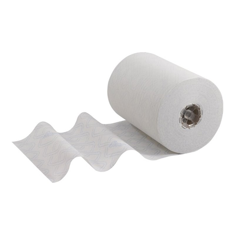 Rollenhandtuch Scott 6621 1-lagig weiß L150ca.mxB198ca.mm KT6 Rl.