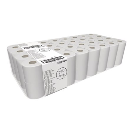 Toilettenpapier 8102 2-lagig,Kleinrollen 8 Btl.x 8 Kleinrollen x 250 Blätter