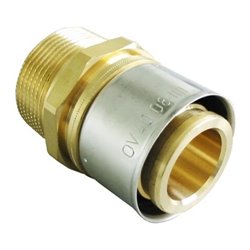 Oventrop Press-Anschluss Cofit P mit Außengewinde, roh 32 x 3,0 mm x R 1'